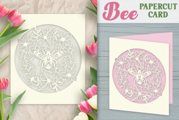 Bee Papercut Card SVG: A Designer’s Real-World Embroidery Review
