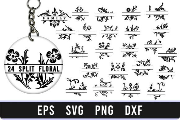 Bundle Floral Monogram