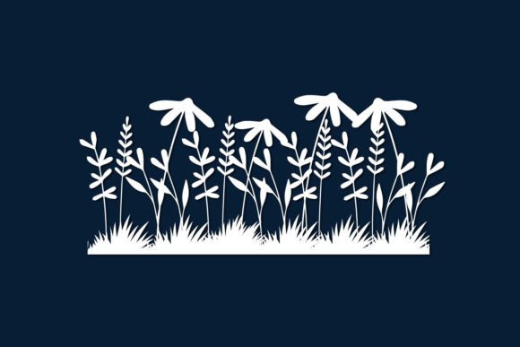 Floral Doodle Big Flower Garden