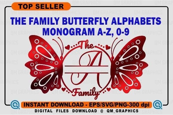 Floral Wreath Monogram Design