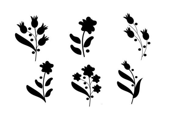 Hand Drawn Floral Ornament Flower